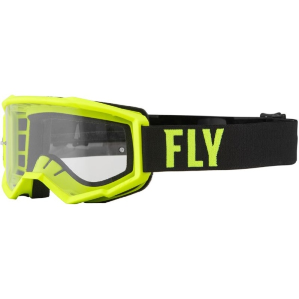 Ochelari Moto Fly Racing Focus Negru / Galben Fosforescent FLY 37-51136